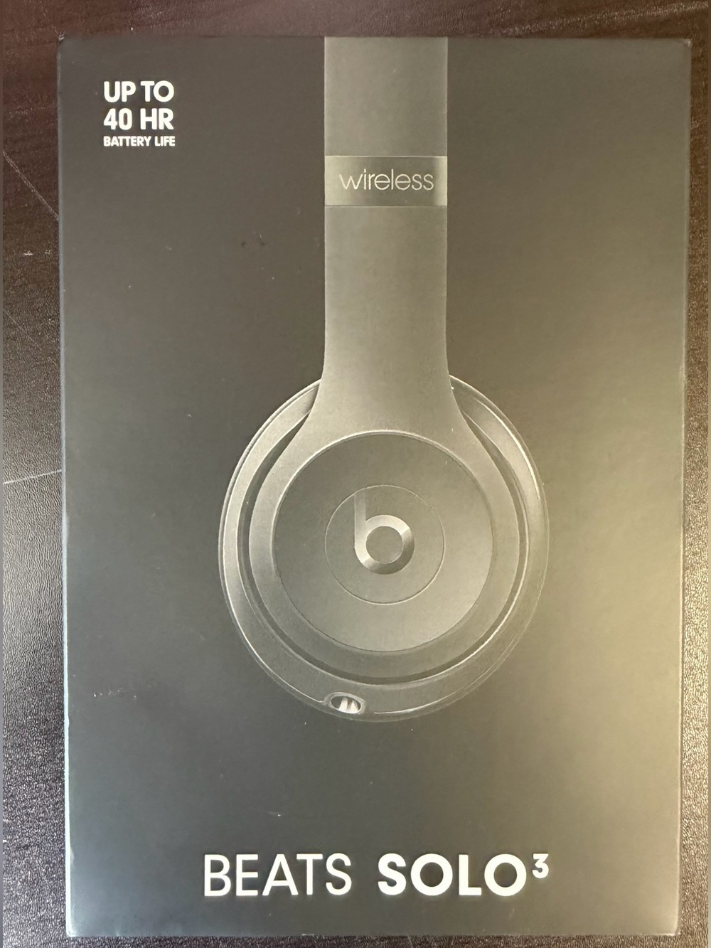 Bose Beats Solo3 Wireless Headphones - Black